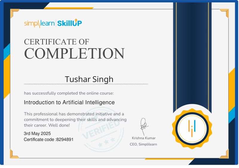 Artifical Intelligence 